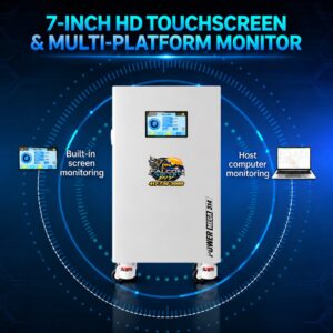 16.08kWh High-Capacity LiFePO4 Battery | 51.2V 314Ah | Smart Active Balancing | UL 1973